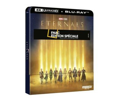 MAJ : Les Éternels (Eternals, 2021) aperçu en France en Steelbook 4K Ultra HD Blu-ray