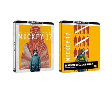 MAJ : Mickey 17 (2025) attendu le le 16 juillet en France en Steelbook 4K Ultra HD Blu-ray