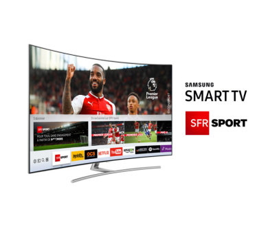 SFR SPORT disponible en UHD sur les Smart TV Samsung
