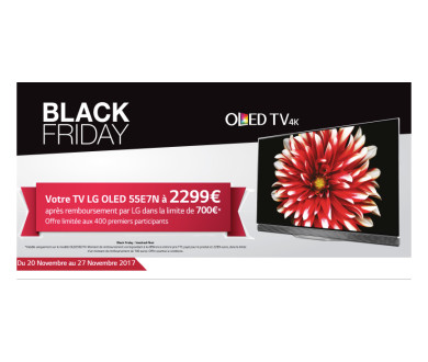 TV OLED : LG propose deux bons plans valables jusqu'au 27 novembre !