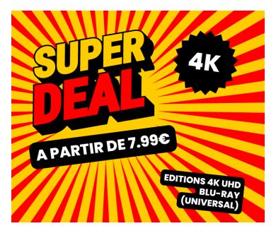 [French Days 2023] Editions 4K UHD Blu-ray à partir de 7.99€
