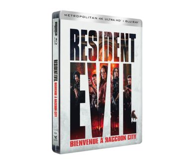 Resident Evil : Bienvenue à Raccoon City le 24 mars 2022 en Steelbook 4K Ultra HD Blu-ray