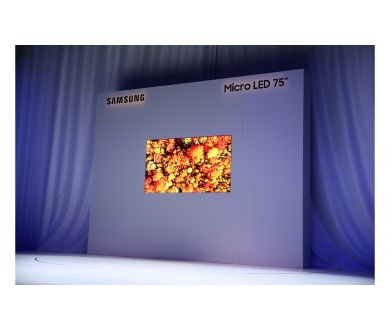 Face à l'OLED, Samsung développe un téléviseur 4K Micro LED de 75 pouces