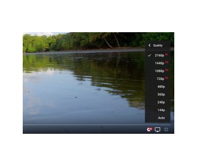 Safari : Plus de 4K sur YouTube
