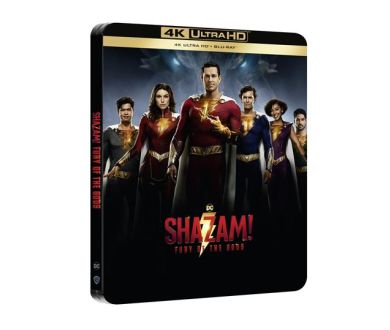 MAJ : Shazam! La Rage des Dieux (2023) débarquera en Steelbook 4K Ultra HD le 27 juillet en France