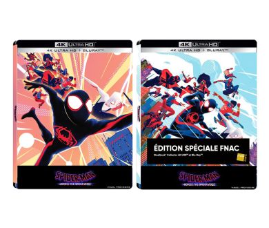 MAJ : Spider-Man: Across the Spider-Verse (2023) en Steelbook 4K début octobre