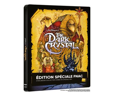 Dark Crystal (1982) en Steebook 4K Ultra HD Blu-ray exclusif Fnac le 10 juin prochain