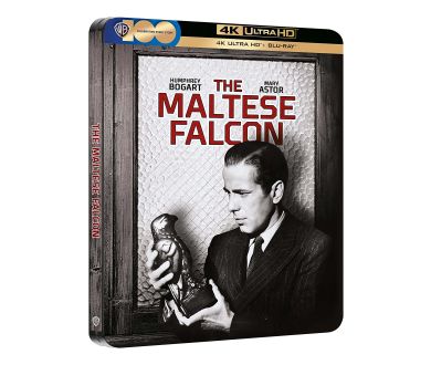 Le Faucon Maltais (1941) aperçu en Steelbook 4K UHD Blu-ray pour avril