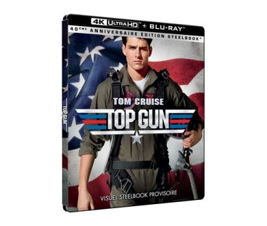 Top Gun (1986) de retour le 13 mai en Steelbook 4K Ultra HD Blu-ray pour ses 40 ans