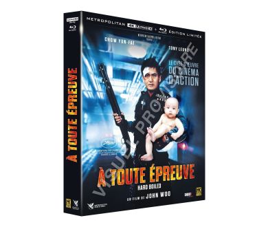 MAJ : À toute épreuve (1992) de John Woo dès le 16 décembre en France en 4K Ultra HD Blu-ray