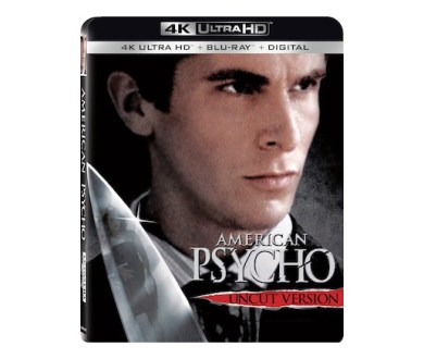 American Psycho : le 25 septembre en 4K Ultra HD Blu-ray (aux USA)