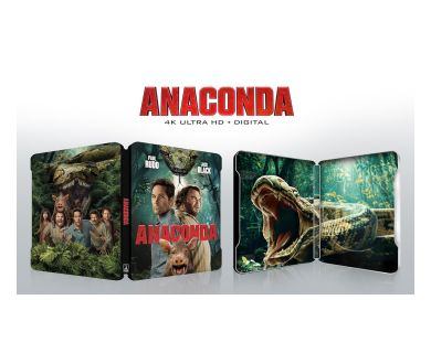 Anaconda (2025) attendu en France en éditions simple et Steelbook 4K Ultra HD Blu-ray