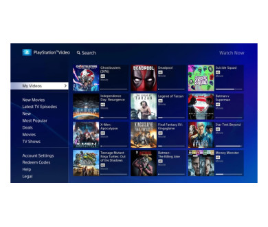 La plateforme Playstation Video disponible sous Android TV