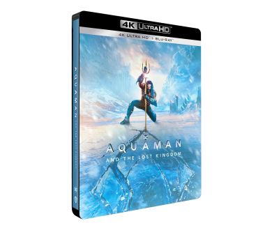 Aquaman et le Royaume Perdu (2023) en France le 24 avril en Steelbook 4K UHD Blu-ray