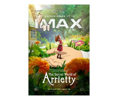 Arrietty : Le Petit Monde des Chapardeurs (2010) remasterisée en 4K et de retour dans les salles IMAX