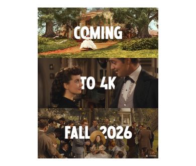 Autant en emporte le vent (1939) officiellement de retour en 4K cet automne !