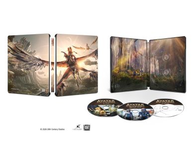Avatar : De feu et de cendres (2025) en 4K Ultra HD Blu-ray et coffret trilogie le 24 juin en France