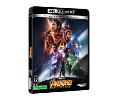 MAJ INDISPONIBLE : Avengers Infinity War en 4K Ultra HD Blu-ray à -50%