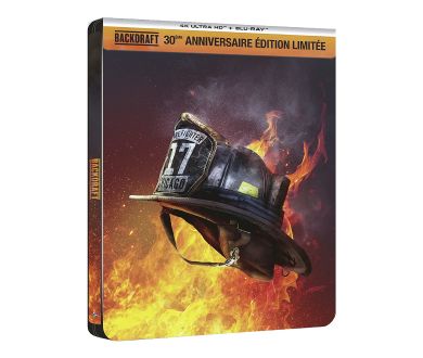Backdraft : Le 9 juin en Steelbook 4K Ultra HD Blu-ray et visuel !