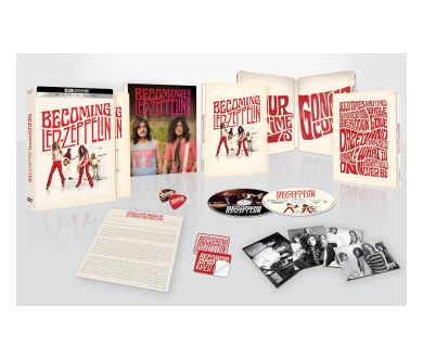 Becoming Led Zeppelin (2025) dès le 30 septembre aux USA en Steelbook 4K Ultra HD Blu-ray