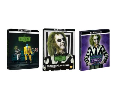MAJ : Beetlejuice Beetlejuice (2024) en Steelbook 4K Ultra HD Blu-ray le 22 janvier en France