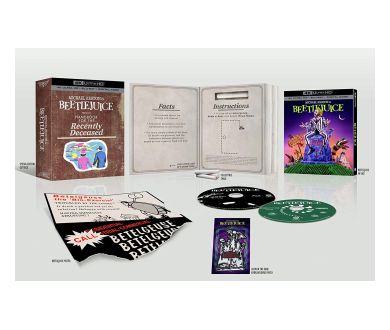 MAJ : Beetlejuice en coffret collector 4K Ultra HD Blu-ray !