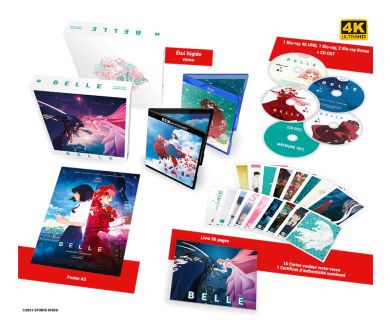 Belle (2021) de Mamoru Hosoda en édition 4K Ultra HD Blu-ray le 29 juin en France
