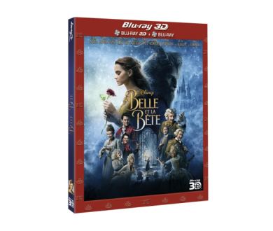 La Belle et la Bête en Blu-ray et Blu-ray 3D : Annonce et précommandes disponibles