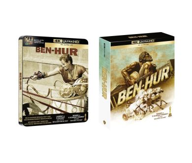 Ben-Hur (1959) : Le 25 mars en France en éditions Steelbook et Collector 4K Ultra HD Blu-ray