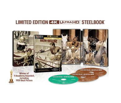 MAJ : Ben-Hur (1959) : Nouvelle restauration achevée et édition 4K UHD Blu-ray aperçue !