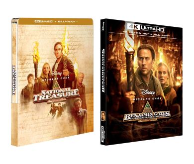 Benjamin Gates et le Trésor des Templiers (2004) le 25 novembre en France en Steelbook 4K Ultra HD Blu-ray