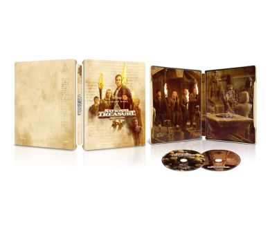 Benjamin Gates et le Trésor des Templiers (2004) le 10 novembre aux USA en Steelbook 4K Ultra HD Blu-ray