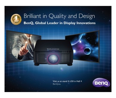 BenQ présentera à l'ISE le W11000 : Vidéoprojecteur DLP 4K UHD