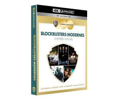 Warner : Un nouveau coffret 4K Ultra HD Blu-Ray comprenant 5 Blockbusters Modernes le 5 avril