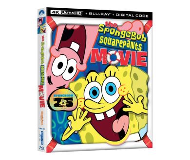 Bob l'éponge, le film (2004) de retour en 4K Ultra HD Blu-ray le 12 novembre aux USA