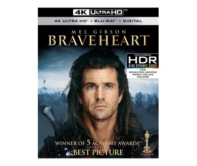 Braveheart : Officialisation de l'édition 4K Ultra HD Blu-ray pour le 15 mai