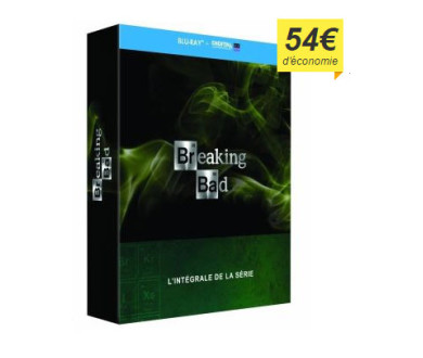 Bon Plan : L'intégrale Blu-ray de Breaking Bad à 45 euros