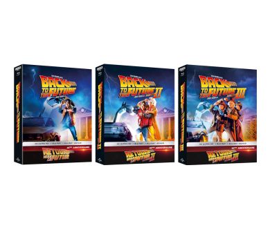 La Trilogie Retour vers le Futur (1985-1990) de retour en Steelbook 4K Ultra HD Blu-ray le 12 novembre pour ses 40 ans