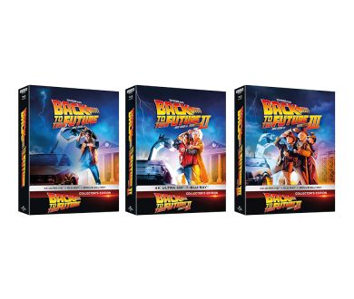 La Trilogie Retour vers le Futur (1985-1990) de retour en Steelbook 4K Ultra HD Blu-ray le 12 novembre pour ses 40 ans