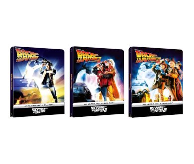MAJ : Retour vers le Futur : 3 nouvelles édition 4K Ultra HD Blu-ray Steelbook le 1er mars 2023