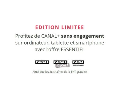 Canal+ : Profitez d'un mois gratuit grâce à l'offre sans engagement !