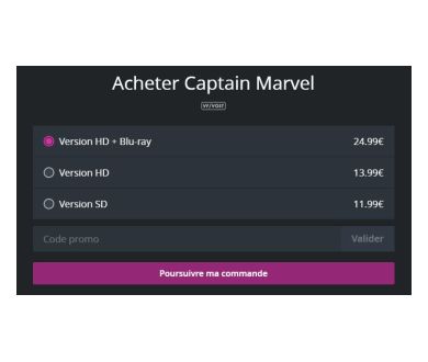 Canal VOD : L'achat digital associé à la réception de DVD et Blu-ray Disc