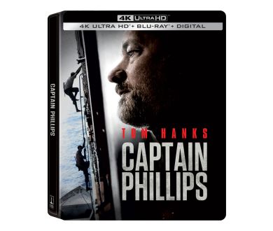 Capitaine Phillips (2013) en France en Steelbook 4K Ultra HD Blu-ray chez Sony Pictures le 24 juillet