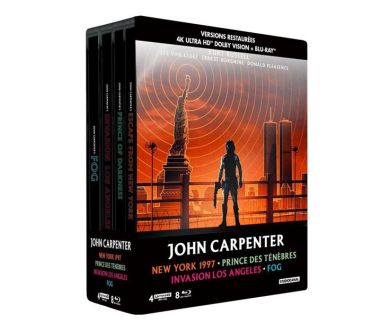 John Carpenter : Un coffret Collector 4K Ultra HD Blu-ray le 2 octobre en France
