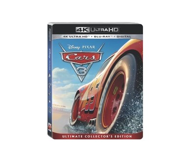Cars 3 officialisé en Ultra HD Blu-ray chez Disney aux USA