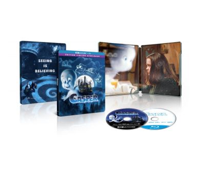 Casper (1995) fête ses 30 ans avec une édition Steelbook 4K Ultra HD Blu-ray dispo le 13 août