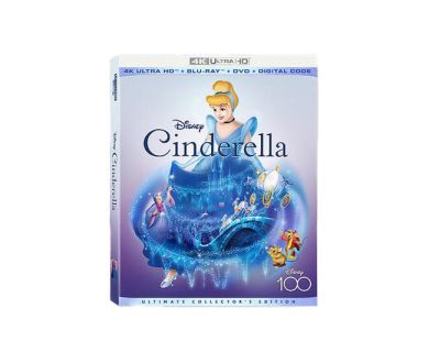 Cendrillon (1950) en 4K Ultra HD Blu-ray en France le 2 mai prochain