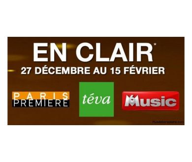 Freebox TV : 3 nouvelles chaînes en clair du 27 décembre au 15 février 2015