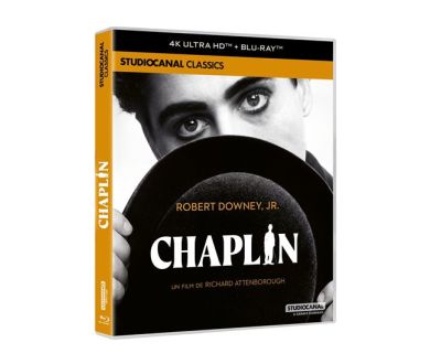 Chaplin (1992) de Richard Attenborough le 18 novembre en France en 4K Ultra HD Blu-ray