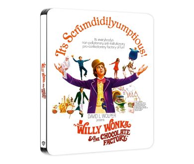 MAJ : Charlie et la Chocolaterie (1971) dès le 13 décembre en France en Steelbook 4K UHD Blu-ray